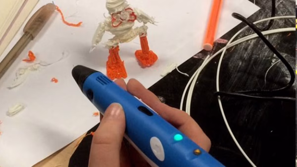 Workshop-Working with 3D printing pens