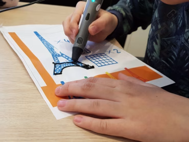 Children's party - 3D printing pens